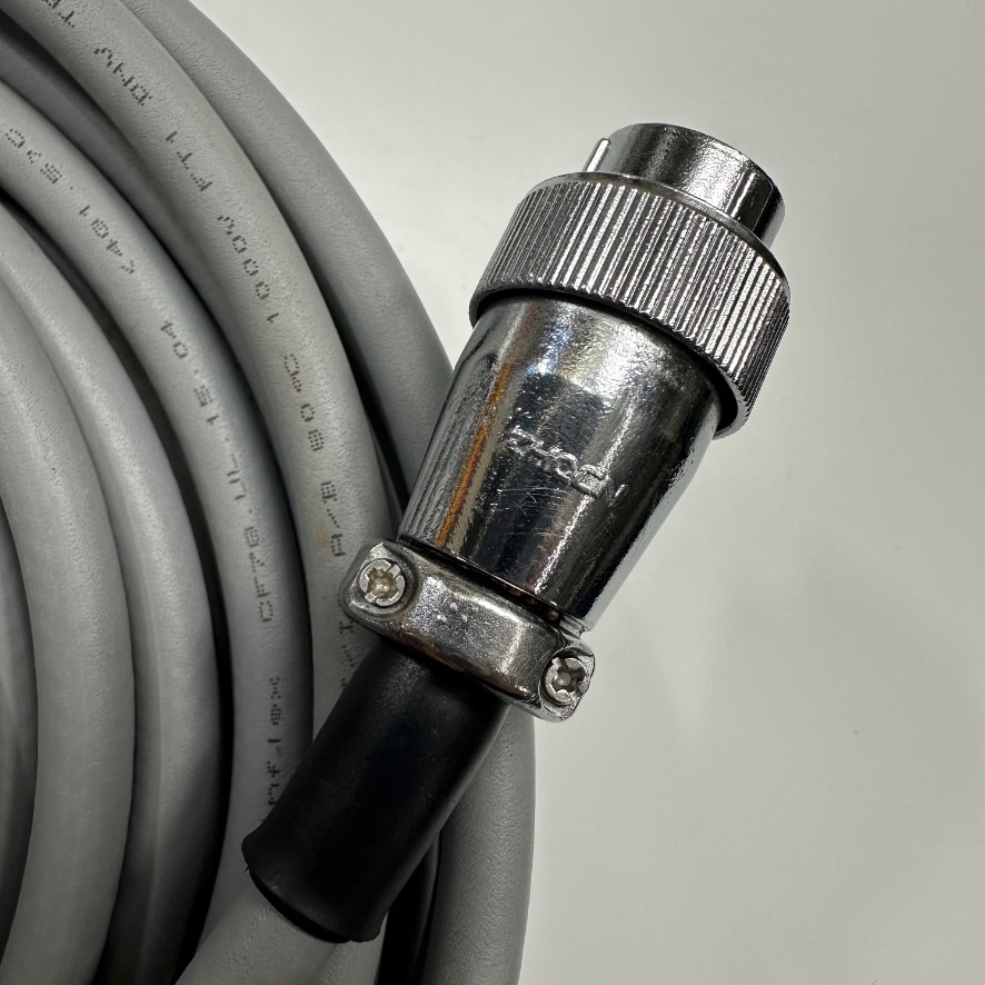 Cáp 11M 37ft D-FN20-L11.0M-T01 M69001L Cable Connector ZHQCN WS20 4 Pin Female to 4 Core Terminal Cable Igus Chainflex 4 x 1.5mm² CF78.UL 300/500V OD 9.0mm Grey For Industrial Powe Robot Cable