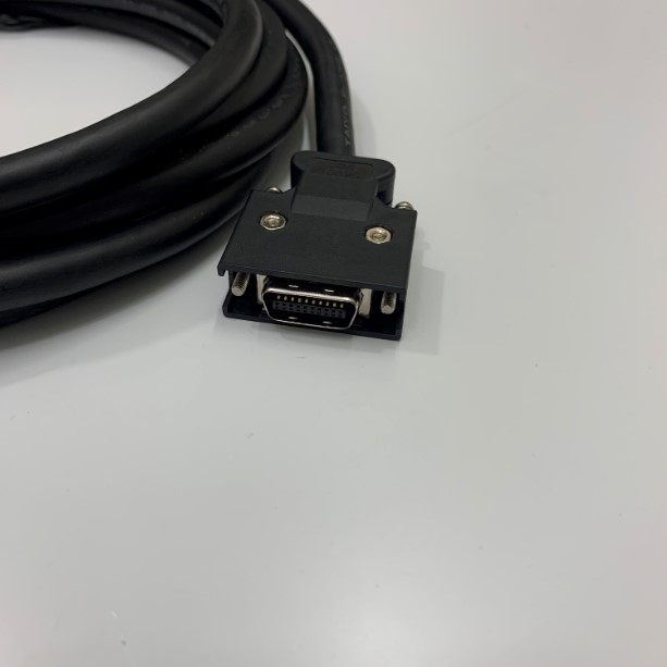 Cáp MR-J2HBUS3M Dài 3M For Mitsubishi J2S-B Servo Drive Communication Cable SCSI MDR 20 Pin Male to Male