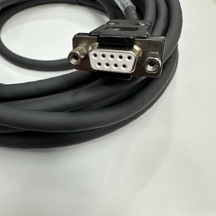 Cáp 4.5M 15ft YC-MRJ4-PSLH080-NH-4.5M-H Cabel Connector SM-10P 10 Pin Plug to DB9 Female For Mitsubishi Amplifie MR-J4 Series Servo Encoder Cable