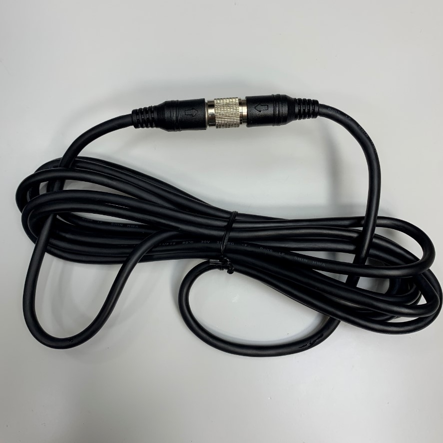 Cáp 3M 10ft Cable Hirose HR25-9TP-16P 16 Pin Male to HR25-9TJ-16S 16 Pin Female Connector Plug Socket 16 Pin For Keyence Basler AVT CCD Industrial Camera