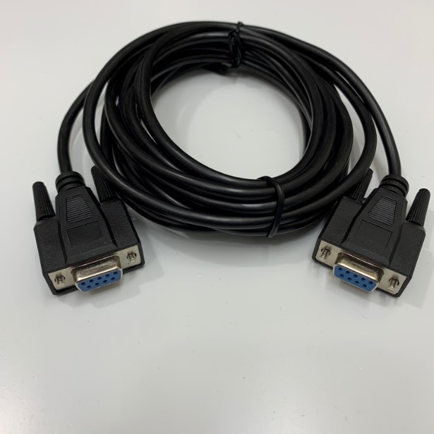 Cáp Truyền Dữ Liệu C3M5P14-D9F0-D9F0 Dài 3M RS232C DB9 Female to Female For GP/LP Communication Cable HMI Autonics Với Computer