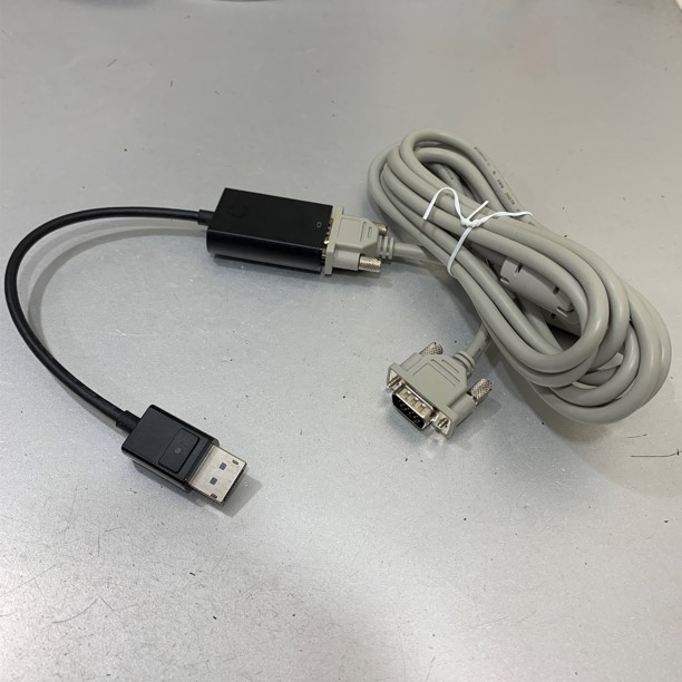 Cặp Cáp Chuyển Đổi Original Dell Displayport to VGA Adapter  1920 x 1200 pixels Length 2M