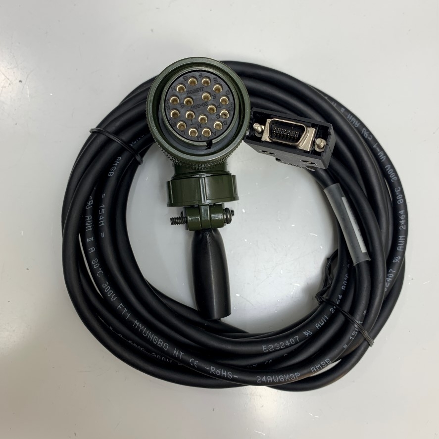 Cáp APCS-EN05DS Dài 5M 17ft Cable AC Servo Drive LS Electric L7 Series witch LS Electric Servo Motor