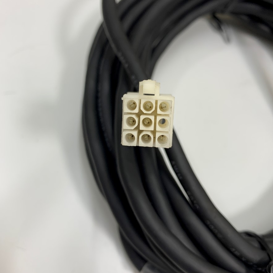 Cáp 27-X1-AXIS ENC A706 Dài 7M 23ft Connector SM-1674320-1 9 Pin to Molex 9 Pin Male For Encoder Cable X1 Axis