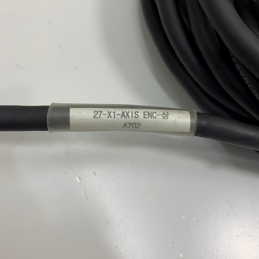 Cáp 27-X1-AXIS ENC A706 Dài 7M 23ft Connector SM-1674320-1 9 Pin to Molex 9 Pin Male For Encoder Cable X1 Axis