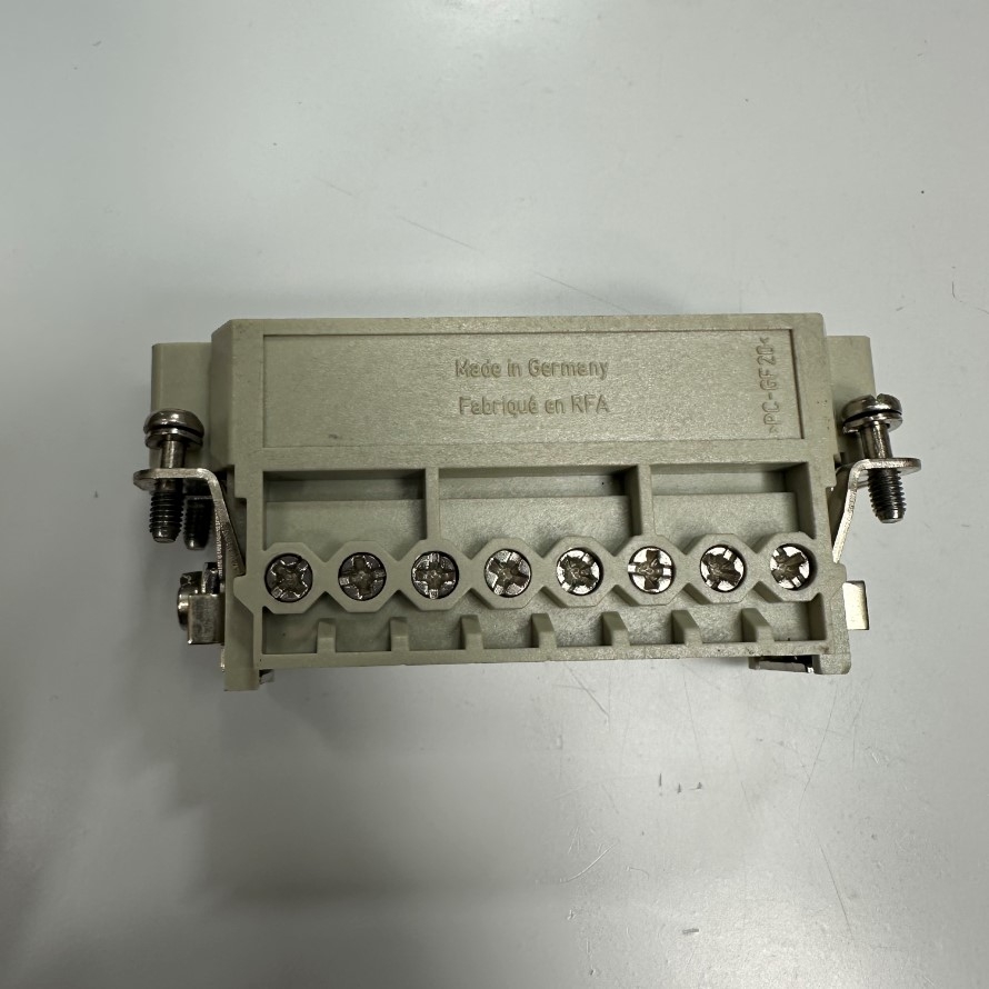 Đầu Jack HARTING Han 16A-M Connector HDC 16 Pin Male + PE 16A 250V 4KV3 For Industrial Power Cable