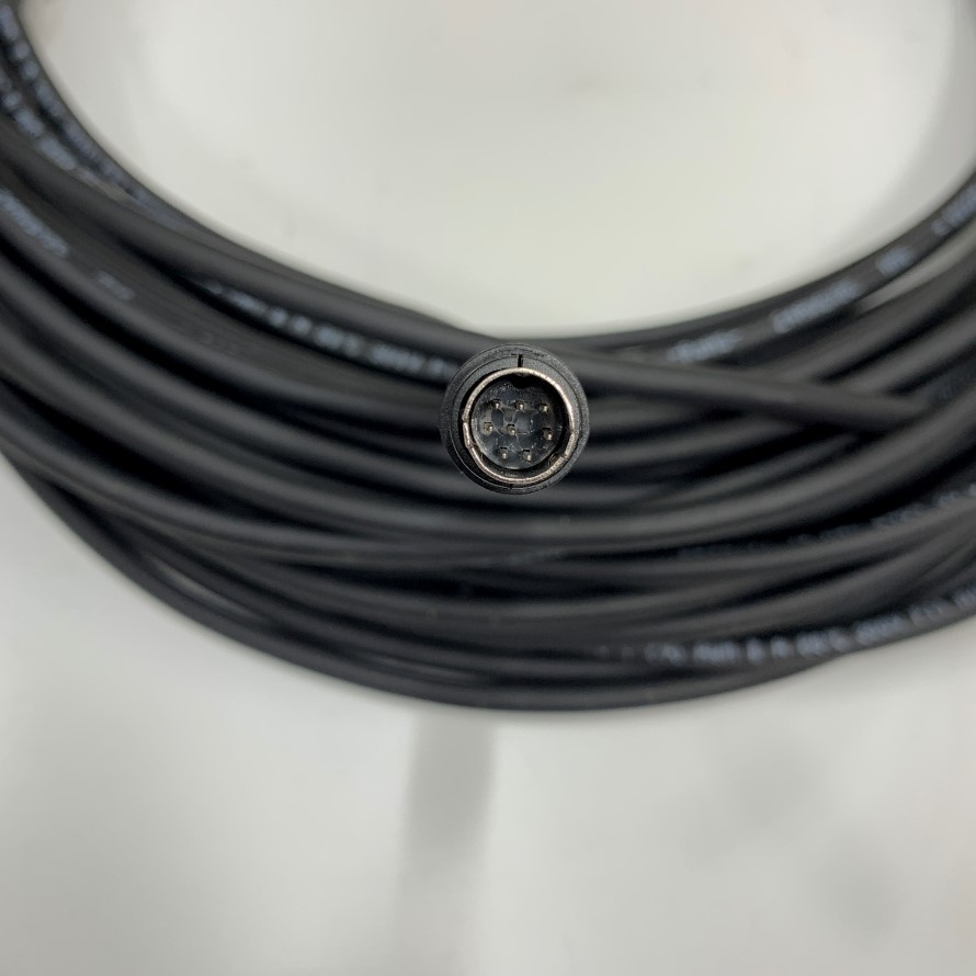 Cáp Điều Khiển GT10-C150R4-8P Dài 15M 50ft RS-422 Cable Connector MD8M to 8 Core Open Cut End For Mitsubishi PLC Melsec FX Series With HMI Mitsubishi GT10 GOT1000 GOT2000 Series