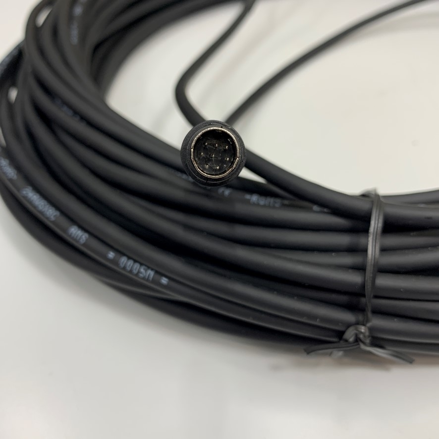 Cáp Điều Khiển GT10-C300R4-8P Dài 30M 100ft RS-422 Cable Connector MD8M to 8 Core Open Cut End For Mitsubishi PLC Melsec FX Series With HMI Mitsubishi GT10 GOT1000 GOT2000 Series