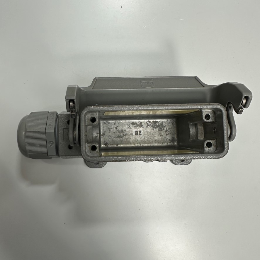 Jack Panel 19200160251 HARTING Heavy Duty Power Connector HDC Size 16A Han A with latch Low Profile