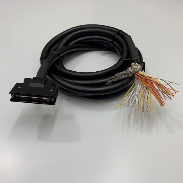 Cáp 1.5M 5ft Mitsubishi MR-JE-CN1CBL-1.5M I/O Signal Cable MDR 50 Pin Male to 50 Core For Mitsubishi Servo CN1 J3 J4 JE-A CN1 Connector