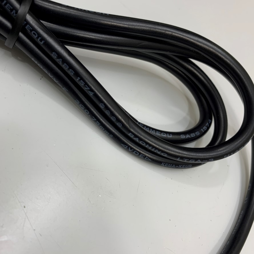 Dây Nguồn AC Power Cord IEC320 C20 Male to C5 Female Cable  6Ft Dài 1.8M 16A 250V to 10A-2.5A 18AWG 3x0.75mm² OD 6.0mm For Laptop Power Adapters, Printers, Digital Camera, Switch