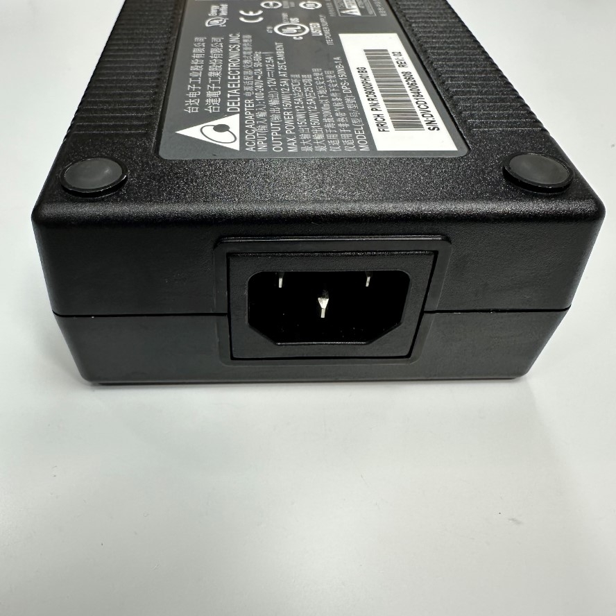 Adapter 12V 12.5A 150W DELTA DPS-150NB-1A Connector Tip Size 4 Pin Mini Din 10mm Plug