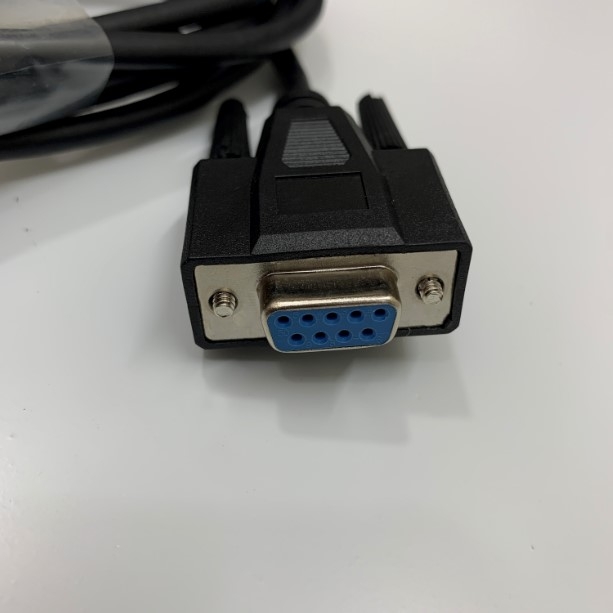 Cáp Truyền Dữ Liệu C3M5P14-D9F0-D9F0 Dài 1.8M RS232C DB9 Female to Female For Firmware Download Cable HMI Autonic GP/LP Với Computer + USB to RS232 Converter - 6ft
