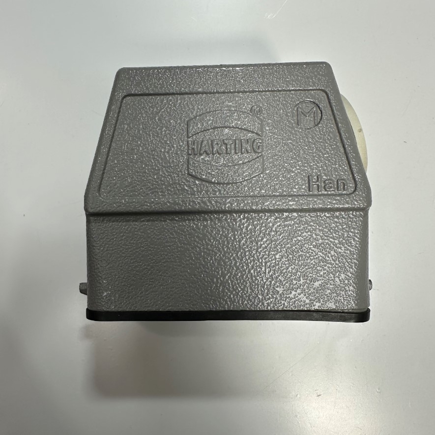 Đầu Nối Điện Công Nghiệp Jack HARTING Han 16A-M Connector HDC 16 Pin Male + PE 16A 250V 4KV3 + Panel 09200160541 HARTING