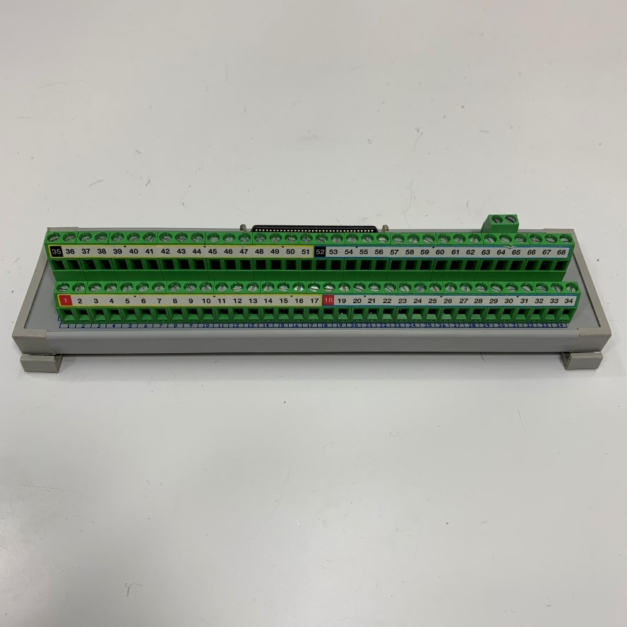 Cầu Đấu Original AJINEXTEK ATX T68-PR T68-PR-V1.0 SCSI MDR Connector 68 Pin Female Interface Terminal Block in korea