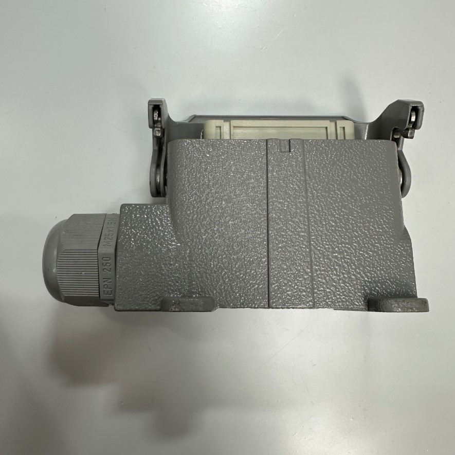 Đầu Nối Điện Công Nghiệp Jack HARTING Han 16A-F Connector HDC 16 Pin Female + PE 16A 250V 4KV3 + Panel 19200160251 HARTING Metric Thread M25