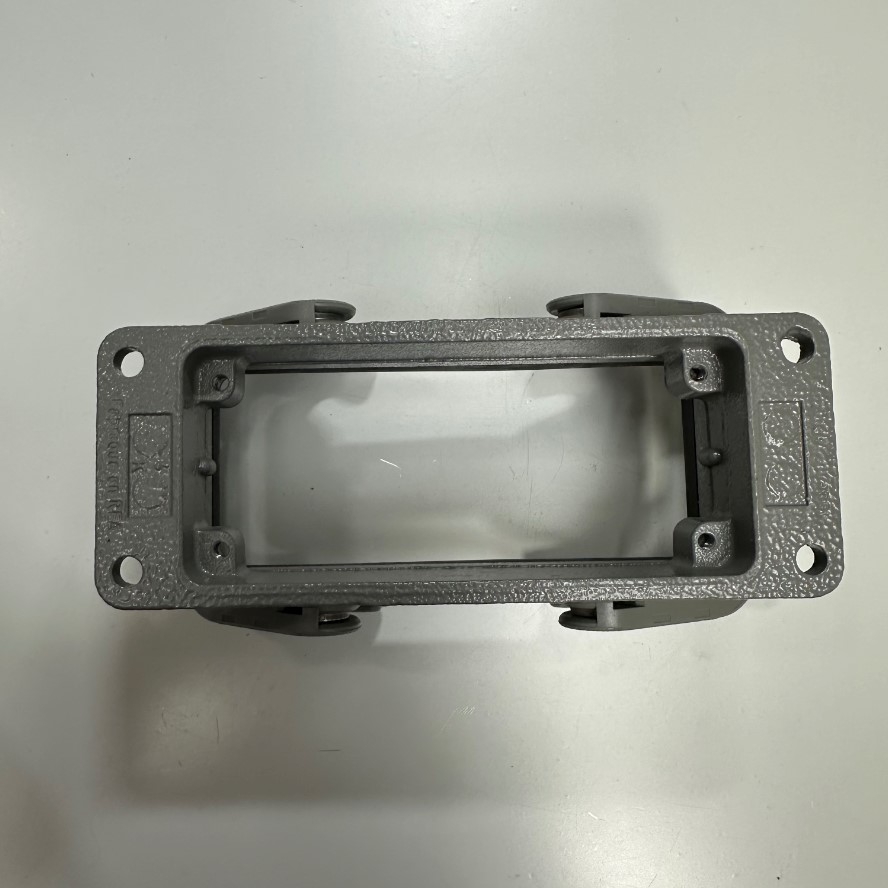 Jack Panel 09300160301 HARTING Heavy Duty Power Connector HDC Size 16B Han B, Han E with latch Low Profile