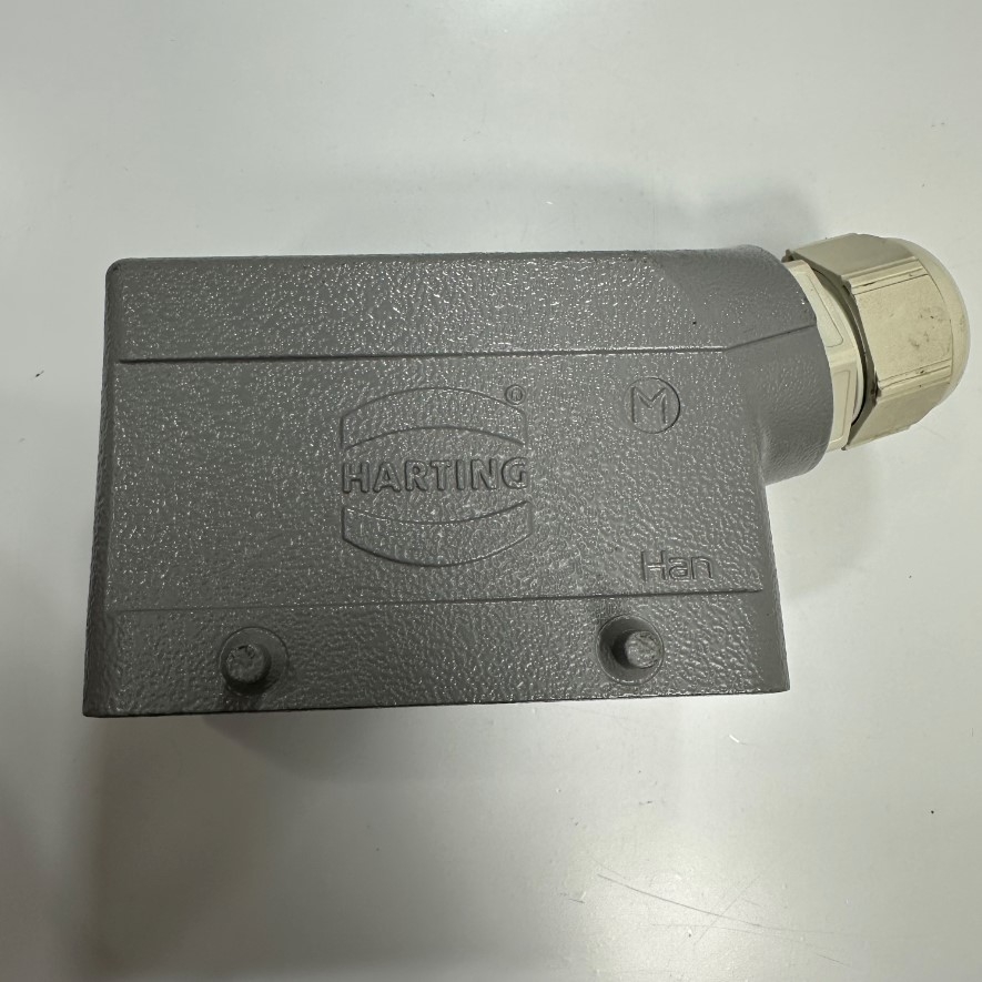 Jack Panel 19300161521 HARTING Heavy Duty Power Connector HDC Size 16B Han B, Han E with latch Low Profile