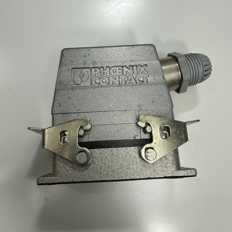 Bộ Đầu Nối Điện Công Nghiệp Phoenix Contact Connector HDC 16 Pin Male + Female 16A 380V + Panel Entry Hood