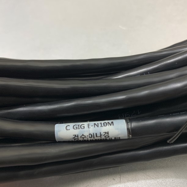Cáp Mạng Công Nghiệp C GIG E-N10M Gigabit Ethernet CAT5E SFTP Ethernet Cable / Industrial Ethernet Cable with Thumbscrew Lock For Gige Camera 10M