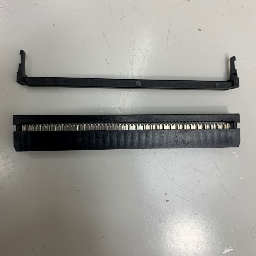 Đầu Jack 60 Way IDC Female Connector Socket 60 Pin 2 Rows 2.54mm Pitch For Cable PLC Plug