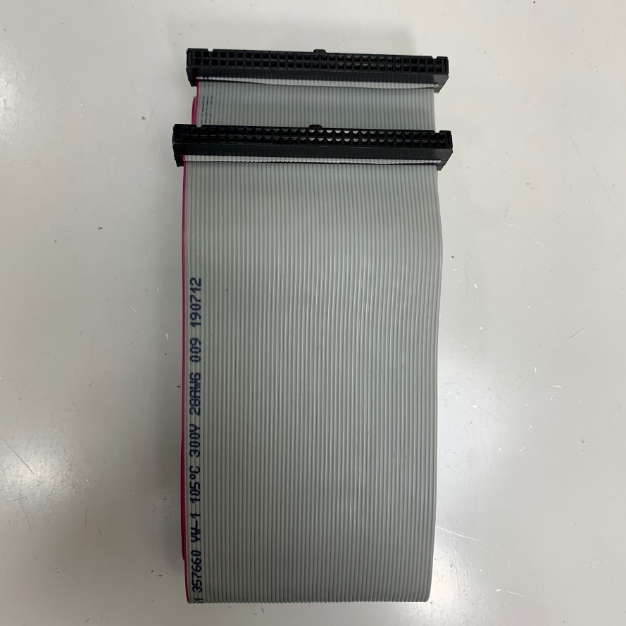 Cáp 1.5M 5ft IDC 60 Pin Female to Female 60 Pin FC 2*30 Pitch 2.54mm Cable Flat Ribbon Data For FANUC CNC Data witch Terminal Board I/O Connection