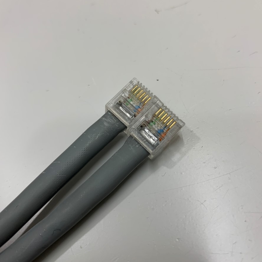 Cáp Polycom Microphone Cable RJ12 6P6C 6 Pin Male to Male Extension Dài 10M
