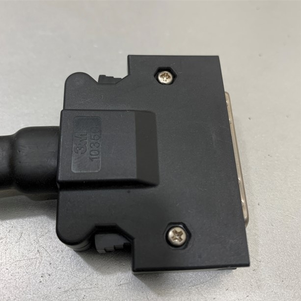 Đầu Rắc Hàn SCSI MDR Connector 50 Pin Male CN1 Servo 3M Plug 10350 Có Chốt Lẫy  SCSI CN Cable For Yaskawa, Delta, Mitsubishi, Panasonic Servo Jack Connector