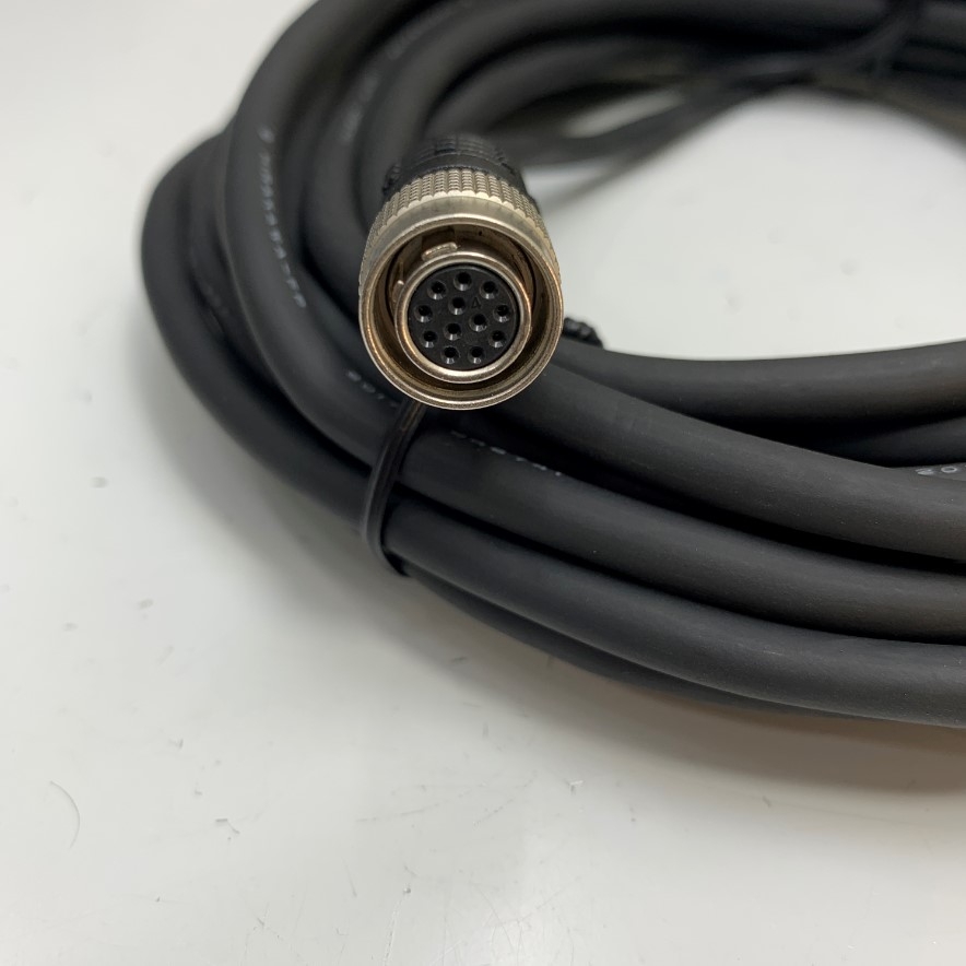 Cáp 300-0181-75 Cable Dài 7.5M 25ft For Sony XC-75CE CCD Camera Cable Hirose 12 Pin Female HR10A-10P-12S(73) to HD 15 Pin VGA Male