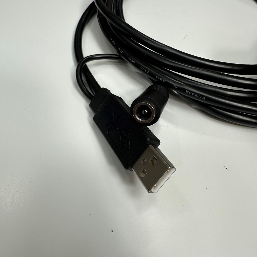 Cáp 2.5M 8.4ft Cognex DM8500-USB-00 Dataman Barcode Reader Scanner Cable USB to RJ50 10 Pin 10P10C