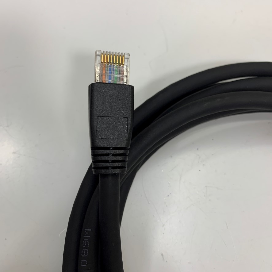 Cáp Mạng Công Nghiệp Cable Ethernet RJ45 CAT6 Gigabit Network Shielded S/FTP PVC Black Industrial Dài 3M 10ft