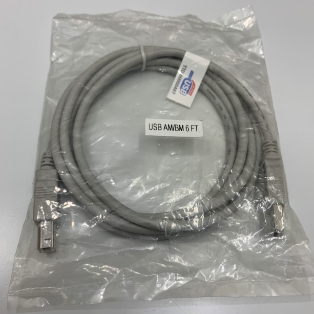 Cáp USB 2.0 Cable Type A to Type B Dài 1.8M TID 60000467 USB Printer, PLC