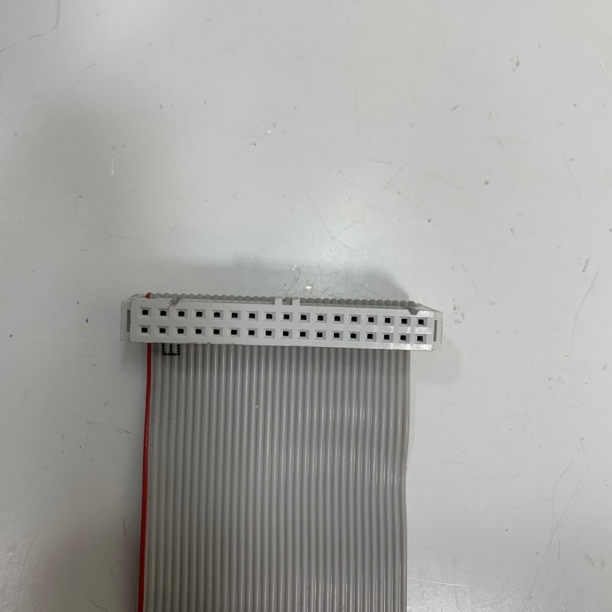 Cáp LCA M801094 Wuerth Elektronik Original 34 Pin IDC 2.54mm Pitch Flat Ribbon Cable 28AWG 105°C 300V For Robot, Servo Driver I/O Data, CMC, CNC, PLC, Industrial Cable Length 1.14M