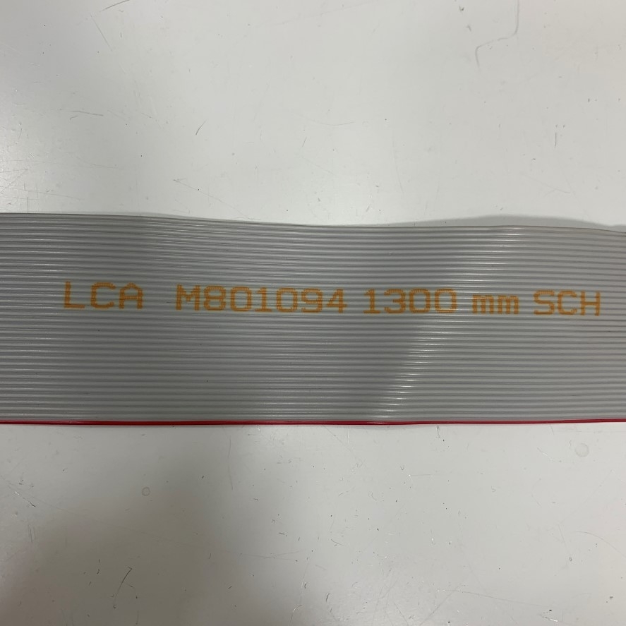 Cáp Original 34 Pin IDC 2.54mm Pitch Flat Ribbon Cable 28AWG 105°C 300V For Robot, Servo Driver I/O Data, CMC, CNC, PLC, Industrial Cable Length 1.3M