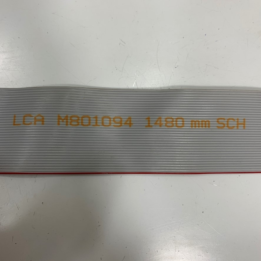 Cáp Original 34 Pin IDC 2.54mm Pitch Flat Ribbon Cable 28AWG 105°C 300V For Robot, Servo Driver I/O Data, CMC, CNC, PLC, Industrial Cable Length 1.48M