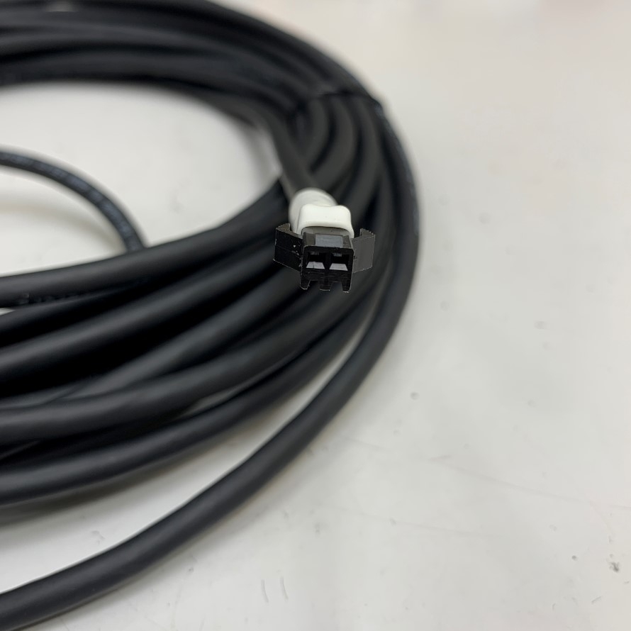 Dây Nguồn 10M 33ft IMOEXV-P3 20AWG × 2C(0.5SQ) 2517 105°C 300V VW-1 Connector 2 Pin Round Female Circular to 2 Pin Female JST SM 2.5mm For Robot Cable