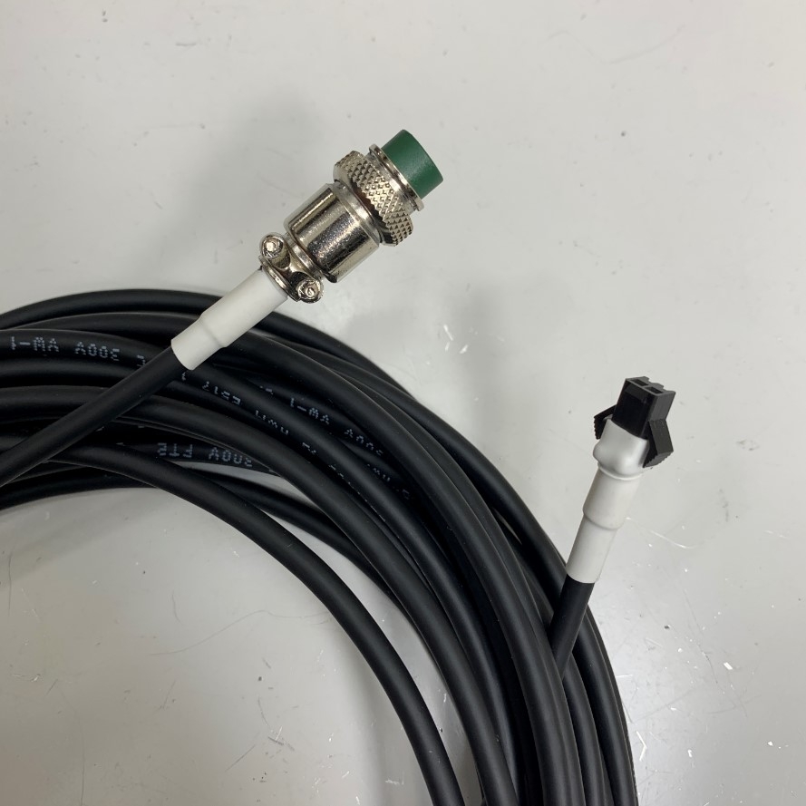 Dây Nguồn 10M 33ft IMOTPEV-S Connector 2 Pin Round Female Circular to 2 Pin Female JST SM 2.5mm Cable 22AWG × 2C(0.3SQ) 2517 105°C 300V VW-1 For Robot Cable