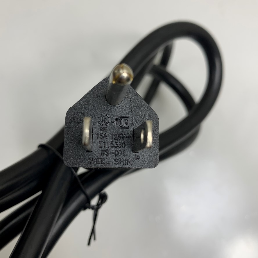 Dây Nguồn 1.8M 6ft Cisco CP-PWR-CORD-NA AC Power Cord 5-15P to C13 14AWG 15A 125V/250V 3x2.08mm² UL CSA E90155 105°C UL CSA Cable OD 9.5mm For Cisco Catalyst Networking Switch