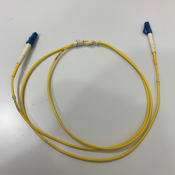 Dây Nhẩy Quang Fujikura SMC LC-LC 1M Single Mode Fiber Optic Cable 9/125µm UL Simplex Patch Cord Yellow 2.0mm PVC Length 1M