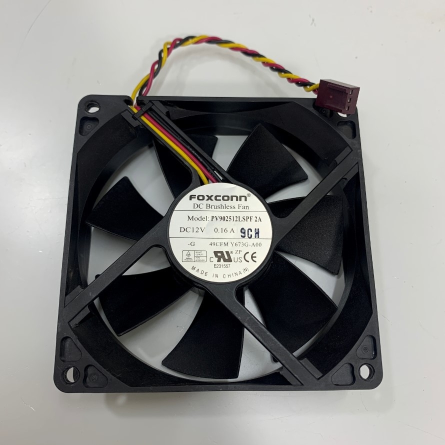 XINRUILIAN RDL9025S Silent Cooling Fan – 92x92x25mm, 12V 0.16A, 2-Pin – 2-Pack