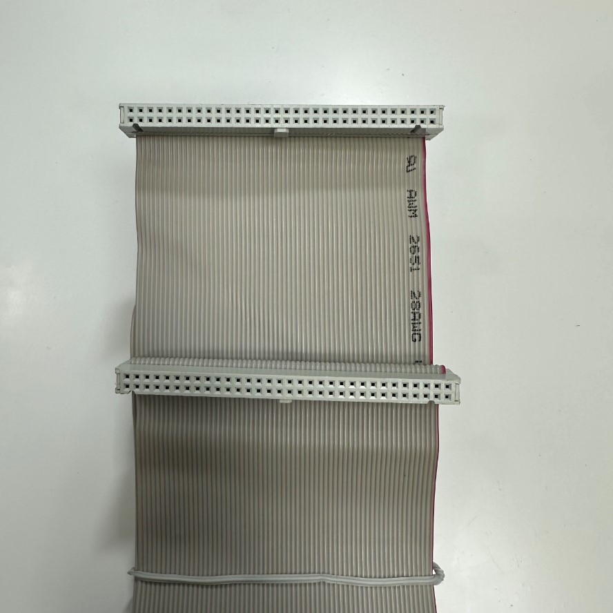 Cáp 1.4M 4.7ft Cable IDC 64 Pin Female to Female FC 2*32 Pitch 2.54mm Flat Ribbon 64 Wire 1.27mm E490876 2651 28AWG 105°C 300V For PLC CNC Data witch Terminal Board I/O Connection