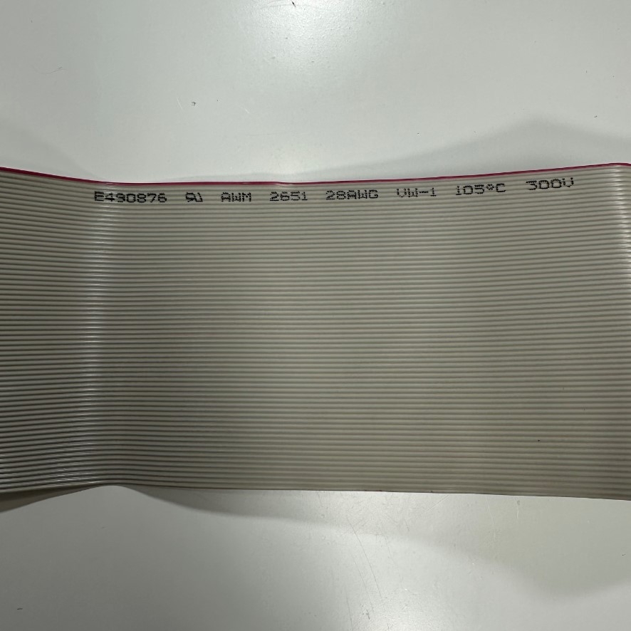 Cáp 1.4M 4.7ft Cable IDC 64 Pin Female to Female FC 2*32 Pitch 2.54mm Flat Ribbon 64 Wire 1.27mm E490876 2651 28AWG 105°C 300V For PLC CNC Data witch Terminal Board I/O Connection
