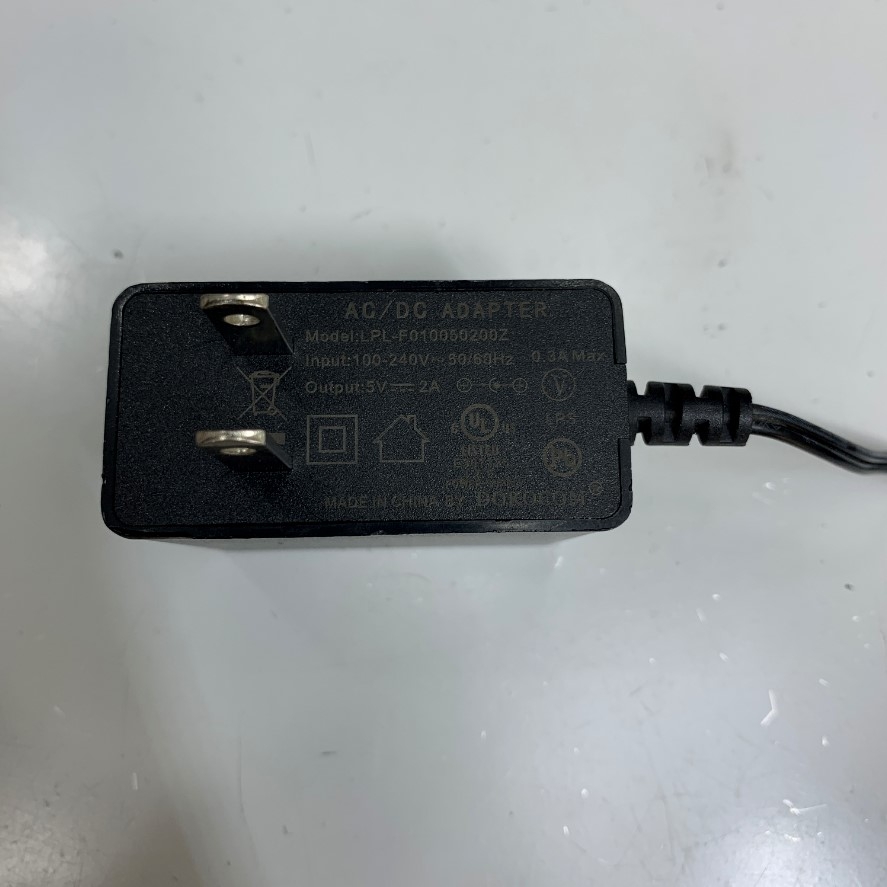 Adapter 5V 2A 10W Dokocom LPL Connector Tip Size 5.5mm x 2.5mm For Ethernet Media Converter, Điện thoại IP Phone Yealink, IP Phones Grandstream