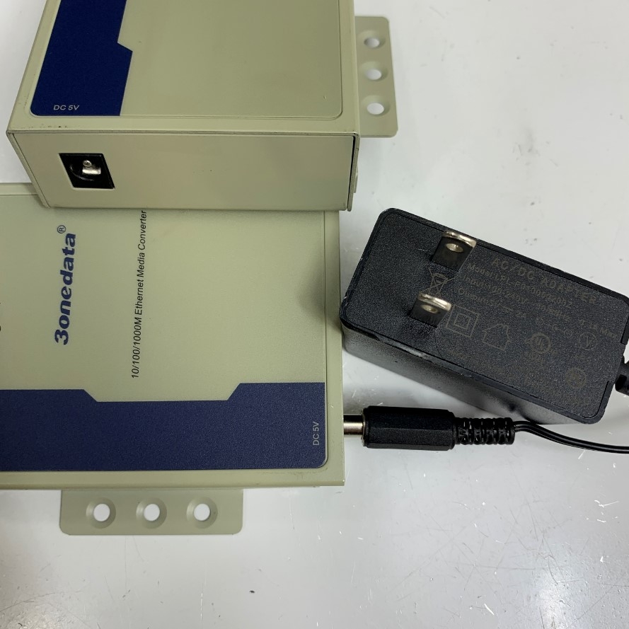 Bộ Chuyển Đổi Quang Điện Media Converter 3Onedata Model3012-M-500M-850NM 10/100/1000Base-T RJ45 to 1000Base-SX Multimode 550m Fiber SC/UPC Duplex Theo Thiết Bị Đã Qua Sử Dụng