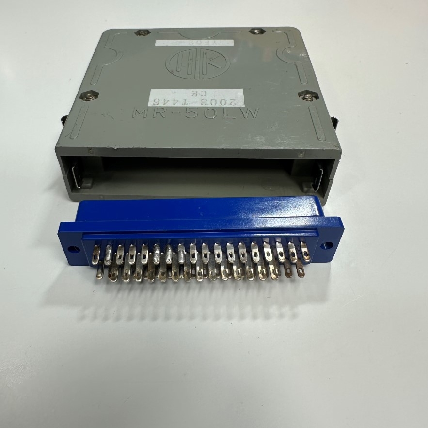 Bộ Jack Honda MR-50LW 50 Pin Male Connector with Solder For Honda Fanuc, Fuji, Okuma, CNC, DNC Machines Connector