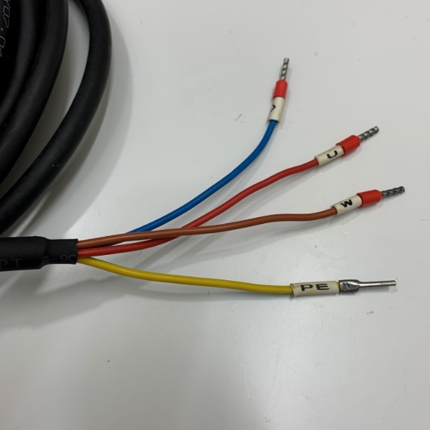 Cáp Mitsubishi MR-PWS1CBL5M-A1-L Dài 5M For Encoder Servo Drive Cable