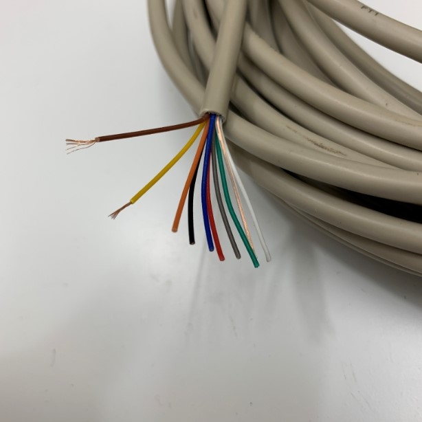 Cáp Tín Hiệu 10 Core x 0.1mm² Cable AWM 2464 80C 300V VW-1SC I/II FT1 5P x 28AWG Grey OD 4.8mm Length 1M