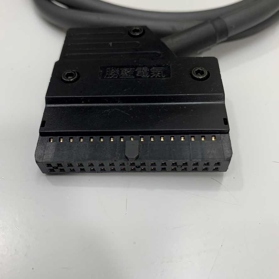 Cáp B3901-3-1000MM 3.3Ft Dài 1M Cable SIRON IDC 34 Pin to IDC 34 Pin Connector Round IDC Cable For Servo Driver/PLC and Terminal Block Breakout Board