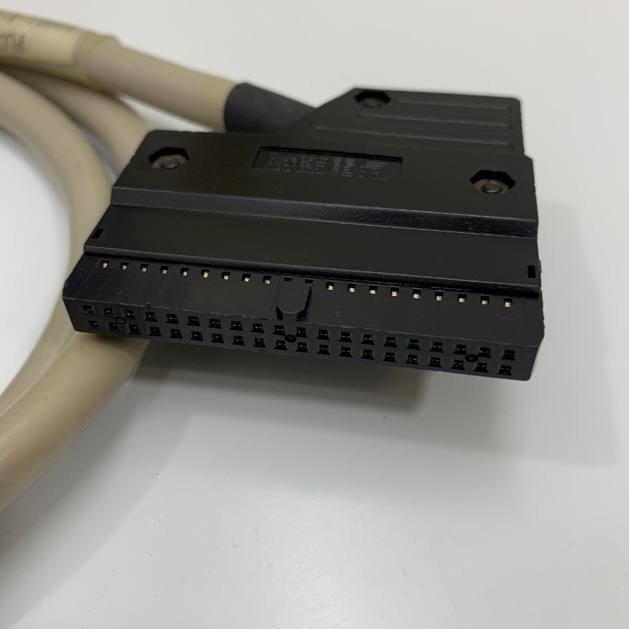 Cáp SIRON PLC B3901-4-1000MM 3.3Ft Dài 1M IDC 40 Pin to IDC 40 Pin Connector Round IDC Grey Cable For Servo Driver/PLC and Terminal Block Breakout Board