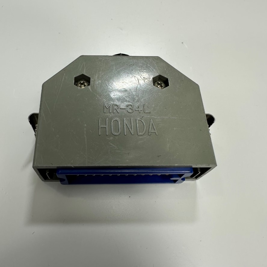 Bộ Jack Honda MR-34L 34 Pin Male Connector with Solder For Honda Fanuc, Fuji, Okuma, CNC, DNC Machines Connector